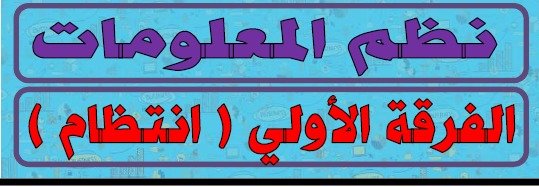 نظم المعلومات والحاسب أولي (انتظام)